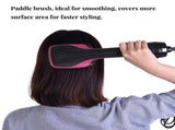 Paddle Brush, Electric Hair Dryer, 2 in 1 Multifunctional Anion Hair Dryer Brush Comb Styler V1366-AZ2-W-11189