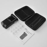 Black AT-858 Breathalyzer Alcohol Detection BAC Tester Portable Breathalyzer LED V1347-108-18644