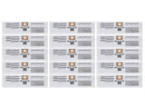15PCS Filter Bags for 5 to 8 Gallon Vacuum Cleaner Disposable Vacuum Dust Collection Filter Bag V1294-YM0901-3113250013311