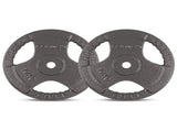 CORTEX BN-11 Exercise FID Bench 79kg Standard Tri-Grip Weight Plate and Dumbbell Package V572-CSBN-BN11-A