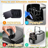 Bubble Machine Kids, Automatic Maker Toy V178-28541