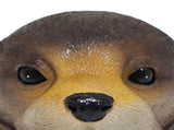 Floating Otter Decor Outdoor Pond Ornaments Waterproof Resin Realistic Decorative Floating Animal V1294-YM0901-3111240161311