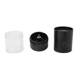 Electric Coffee Grinder USB Charging Black Simple Operation Coffee Bean Grinder for Home Camping V1294-YM0523-3118220071011