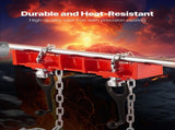 Pipe Welding Vise, 1/2 to 8-inch Pipe Welding Clamp with Dual Chains & Crank Handles, Heavy-Duty V952-HJQ128INCHHSADNZKV0