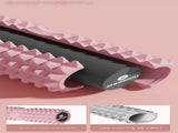 Black High-Density 3D Trigger Point Foam Roller - Solid Core Massager for Deep Tissue Muscle V888-ELOSUNG36044