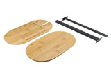 Bathtub Tray Table with Height Adjustment Freestanding Bath Caddy Tray for Tub Against Wall Bathtub V1294-YM0901-3116250001011