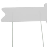 Blank Arrow Signs with Stakes Double Side Water Proof Directional Signs for Wedding Party Decor V1294-YM0901-3111250023911