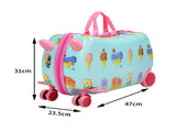 BoPeep Kids Ride On Suitcase Children KD1061-17