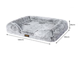 PaWz Pet Bed Orthopedic Sofa Dog Beds XL X-Large PT1048-XL-GY