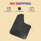 CA4pcs Universal Mud Flaps for Car Pickup Van Truck Mudguards with Screw V1237-ZY-203-4129