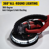 Vevor Drywall Sander Electric Drywall Sander 750W Foldable Wall Sander LED Strip Light V952-QMDMJ750WZDDD0001V3