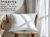 Boho Decorative Throw Pillows with Inserts, 18" x 18" Soft Tufted Modern Chenille Pillow, Pillows V1258-DP02-C-3199