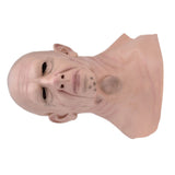 Realistic Bald Head Man Mask Latex Human Face Mask Funny Scary Halloween Costume Cosplay Props V1294-YM0714-3115210174411