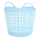 Sky-Blue Reusable PP Laundry Hamper with Handle for Bathroom Storage V1366-AZ2-W-26153