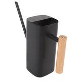 Stainless Steel Watering Can with Long Spout Wooden Handle for Indoor House Plants Bonsai Outdoor V1294-YM0901-3111240322714