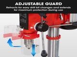 Baumr-AG 600W 12" Pedestal Bench Drill Press, 12 Speeds, 16mm Chuck V219-DRLDPRBMRAD17