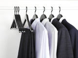 TOPIA HANGER Premium Wooden Hangers, Luxury Boutique Wood Hangers with Extra Thick Hook and Non Slip V1258-DP02-F-225