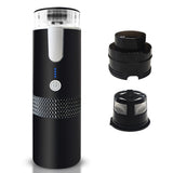 Portable Electric Espresso Coffee Machines 6oz Single Serve Mini Coffee Maker with Cup Coffee Powder V1294-YM0901-H48205