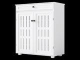 Levede Shoe Cabinet Door Storage Rack Cupboard White EA0284-WH-AU