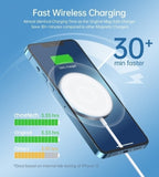 CHOETECH MQ00117-SL MagLeap Magnetic Wireless Charger + AC V28-ELECHOMQ00117SL