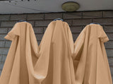 Khaki Sun Umbrella Cloth Water Proof Resilient UPF30 Protection Beach Umbrella Cloth For Courtyard V1294-YM0901-240617HL02-2
