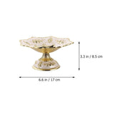 Candy Display European Style Fruit Plate Assorted Color 1Pcs V1370-AZ4-19620