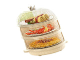 Dust Proof Food Storage Box Multi Functional Sealed Food Storage Container for Summer 3 Layers V1294-YM0706-3118230265112