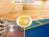 2PCS Tapes, 164ft Per Roll Tape for Outdoor Court,Court Marking Kit, Temporary Pickleball Court V1369-AZ3-W-08558