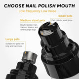 Pet products Silent Groom Pro Nail 2025 New Dog Nail Trimmer, USB Rechargeable Pet Nail V1107-NAIL GRINDER