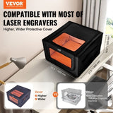 Laser Engraver Enclosure 800 x 800 x 500 mm Fireproof Protective Cover V952-JGDKJBHZJGDKVPBX3V9
