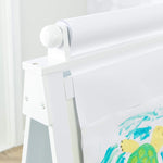 White Deluxe Wood Easel set for kids V178-12618