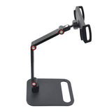 Heavy Duty Portable Monitor Stand Mount For Devices 360&degRotation Adjustment Height Aluminum V1192-AZ-W-23655