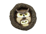 Owl Tree Hugger Outdoor Decor Whimsical Sculpture Garden Statue Yard Art Decoration V1294-YM0901-3111240166611