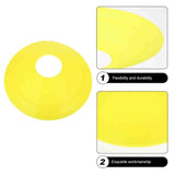 Worgeous 14 Pcs Disc Agile Soccer Cones Training Equipment Child Yellow V1189-LWWAL-20260327-03492