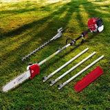Giantz Pole Chainsaw Petrol 2 Stroke Tree Pruner Long Reach Saw 12 Inch Bar PCAW-SIF-65CC-TM