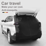 Size M Black Tailgate Mosquito Net Screen - Magnetic Bug Protection for Boot Opening V888-ELOSUNG23907