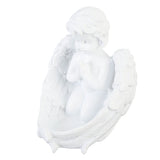 Candle Holder Ornament Cute Vintage Praying Figurine Desktop Statue for Living Room Entrance V1294-YM0901-3115250009311