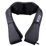 Portable Kneading Neck and Shoulder Massager with Heat - Four-Button Design, Black V888-ELOSUNG15097