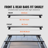 VEVOR Roof Rack Crossbar for JEEP GRAND CHEROKEE 2011-2021 Aluminum with Lock V952-CDHGJZSKJPDQHW9Q7V0