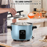 Commercial Rice Cooker, 60-Cup Rice Cooker, 13 Liter Large Rice Cooker and Warmer with Nonstick V952-SYDFBFGS13LFX9J1RV3