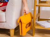Folding Step Stool Portable Strong Space Saving Plastic Footstool for Adults and Kids Yellow V1294-YM0716-3116220006212