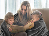 Snuggly Flannel Fleece Blanket, Soft Warm Lightweight Plush Throw For Lounge & Bedroom, Navy Blue, V1221-XM-LB3038-GM128