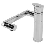 Universal Basin Faucet with Hose Metal Single Hole Sink Tap for Kitchen Bathroom G1/2 Thread V1294-YM0716-3112220047011