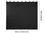 2 Pack Sound Dampening Blankets, 2438 x 2032 mm, Extra Large Soundproof Blanket with Grommets, V952-DCBYT96X80IN2UFBY001V0