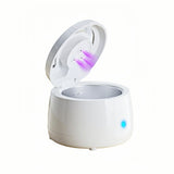 White Ultrasonic Cleaner with UV Light for Dentures, Aligners & Jewelry V888-ELOSUNG22982