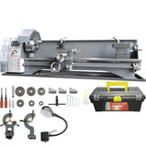 VEVOR Metal Lathe Machine, 210 mm x 736 mm, Precision Benchtop Power Metal Lathe, 0-2500 RPM V952-TSJSCCWSDJ210EZH9V3