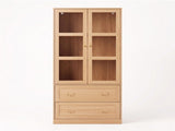 Artiss Buffet Sideboard Cabinet 180cm Hutch Storage Kitchen Drawer Door Wood FUR-C-GLASS-SID180-WD-ABC