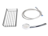 High Pressure Shower Head with Handheld Hose Shelf Switch Filter Nozzle Wall Mounted Pressure V1294-YM0901-3112240051711