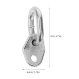 2pcs Heavy Duty Engine Lift Brackets Engine Support Bar Metal Engine Lifting Bracket V1366-AZ2-W-13537