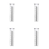 8" Rain Gauge Replacement Tube - Clear Outdoor Rain Measurement Tube 8.26 x 2.16 x 1.73 Inches, Cold V1366-AZ2-W-16467